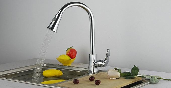 Flat faucet